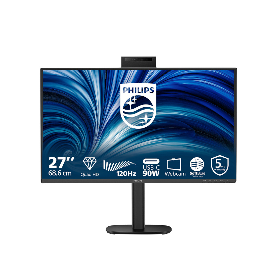 Philips monitor 27B2U3601H/00 - 120Hz | QHD | IPS | 27" | 4ms