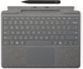 Microsofti klaviatuur Surface Pro TypeCover CoPilot nupu ja Slim Pen 2-ga, plaatina
