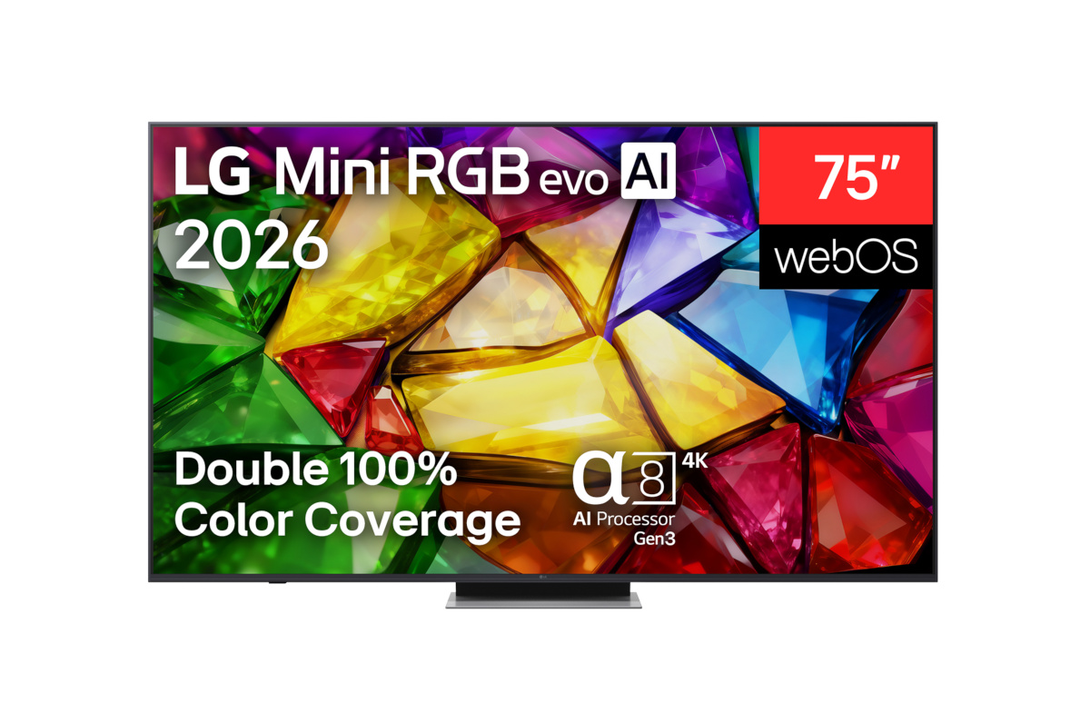 LG televiisor 75MRGB87B3B 75" (189 cm) 4K Mini RGB evo Smart TV |
