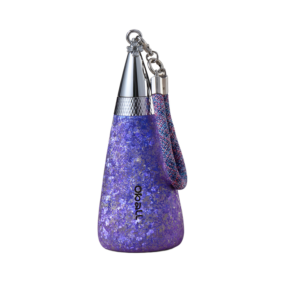 Oball Iconic titaanist pudel 350ml, lilla