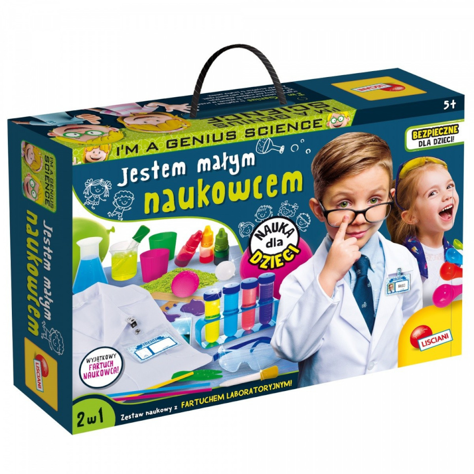 Lisciani Set Im a Genius Jestem małym naukowcem