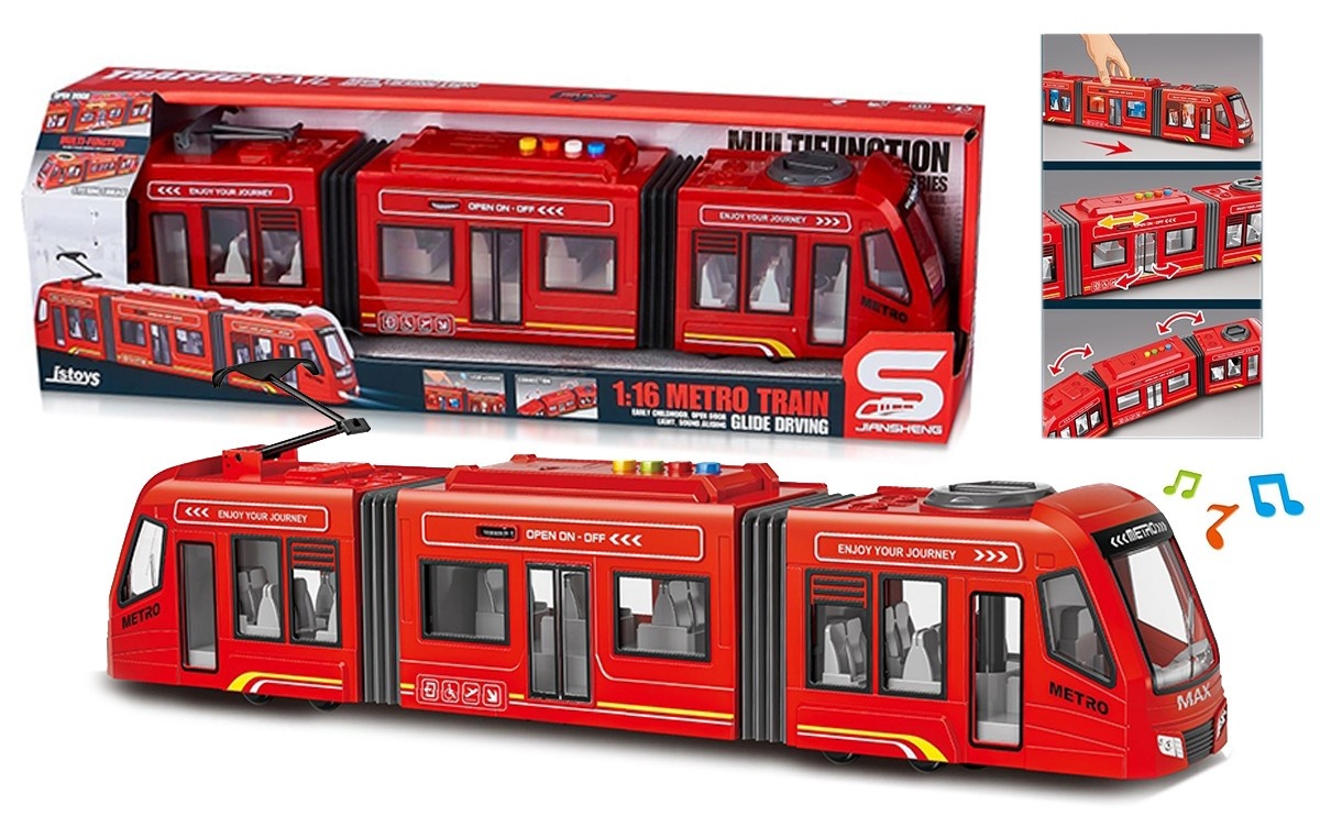 Artyk 187193 Tram mänguauto with sound and light