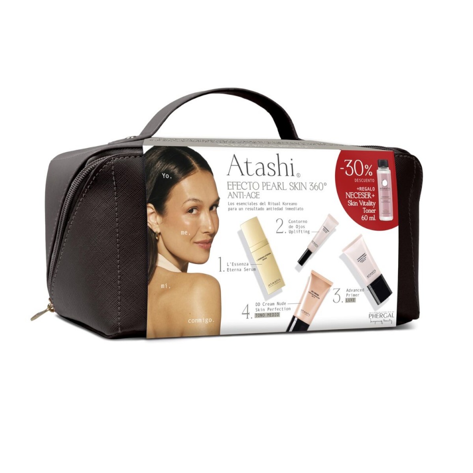 Atashi Kosmeetika komplekt EFECTO PEARL SKIN 360º 6-osaline