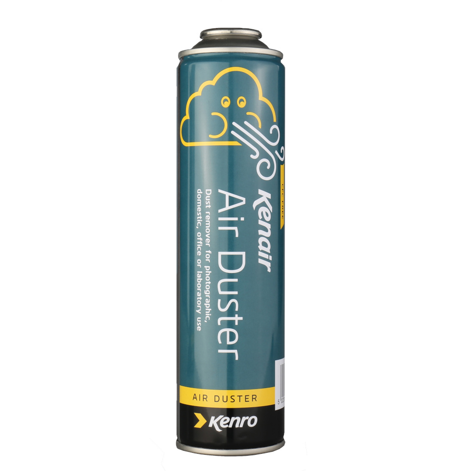 Kenro Spraycan Compressed Air + Plastic Spray Valve 360 ml