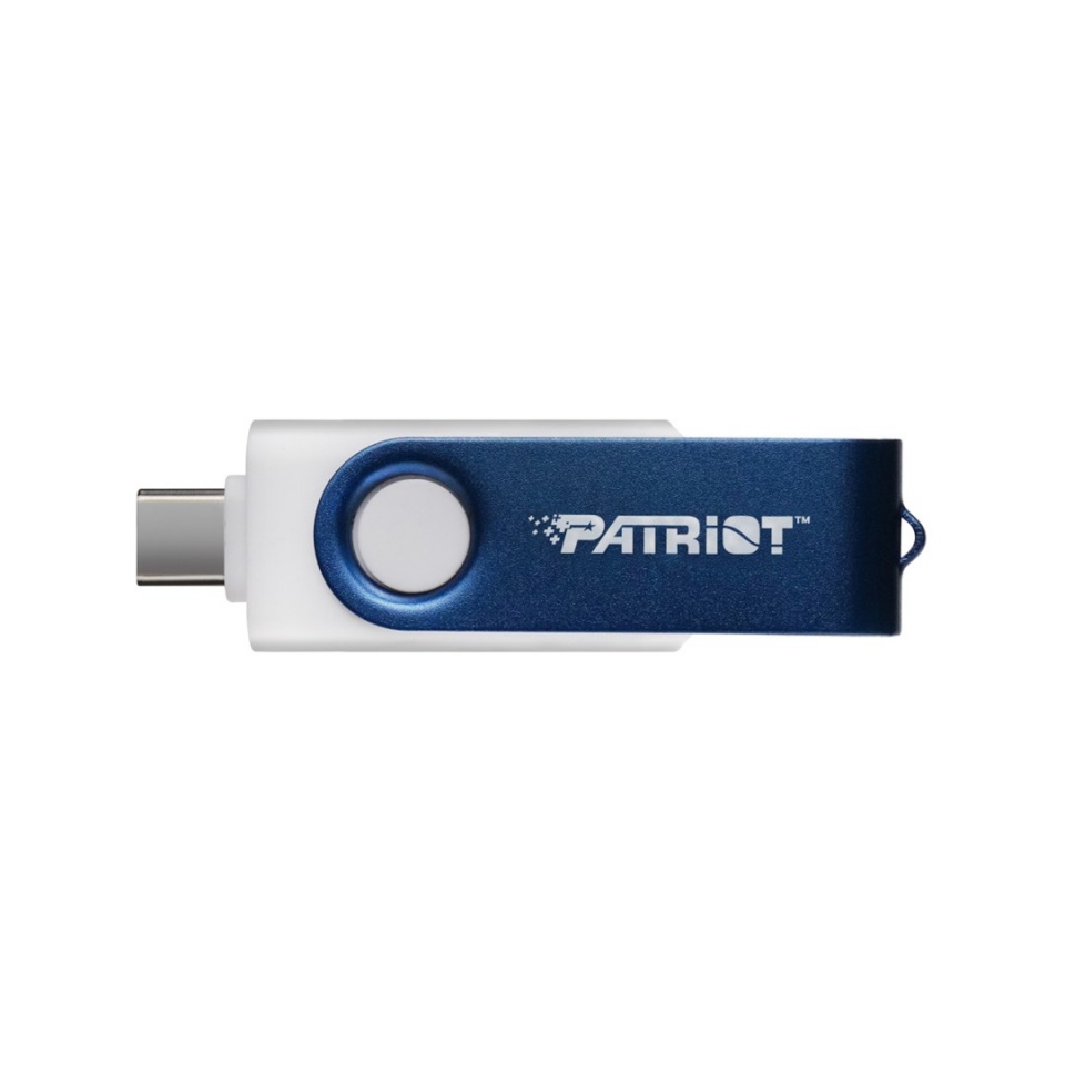 Patriot Memory mälupulk 64GB Xporter X550 USB flash drive Dual USB A+C () valge, sinine