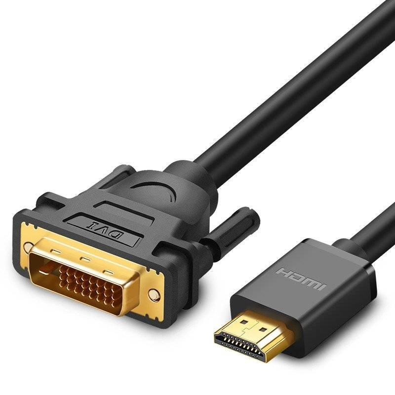 UGREEN kaabel HDMI/DVI CABLE HD106, 2M, must