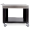 Alfa Forni grilltarvik Multifunctional Table 100cm x 80cm Steel must