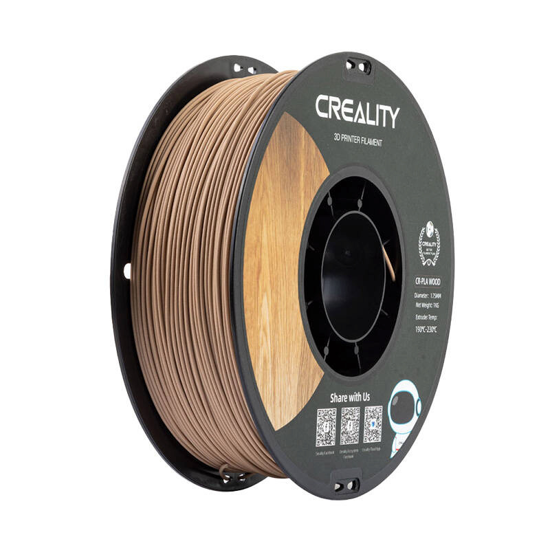 Creality 3D-printeri niit CR-PLA Wood Filament (valge Pine)
