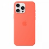 Apple kaitsekest iPhone 16 Pro Max Silicone Case with MagSafe - Tangerine oranž