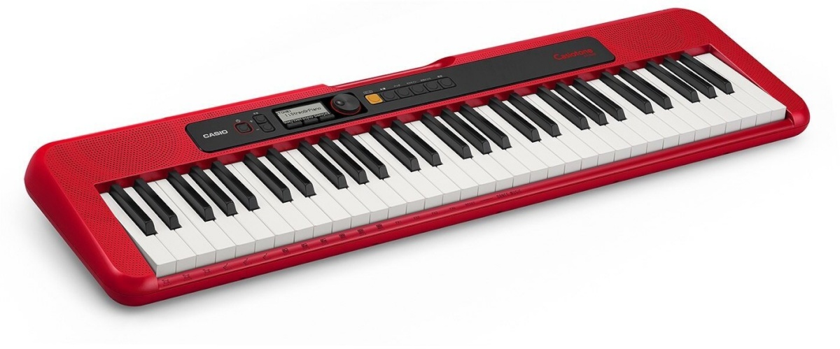 Casio süntesaator CT-S200, punane