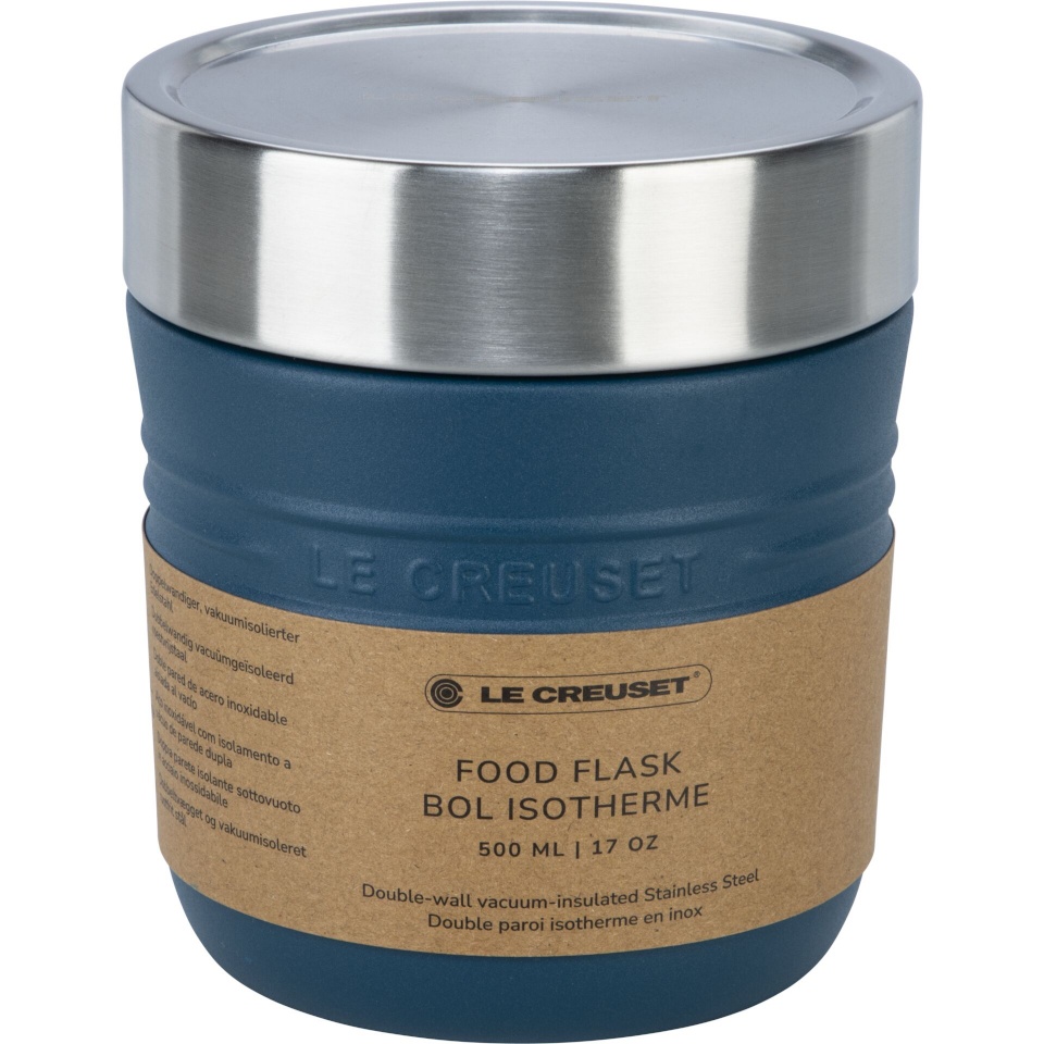 Le Creuset toidukarp On The Go Thermal Container, Deep Teal, 500ml