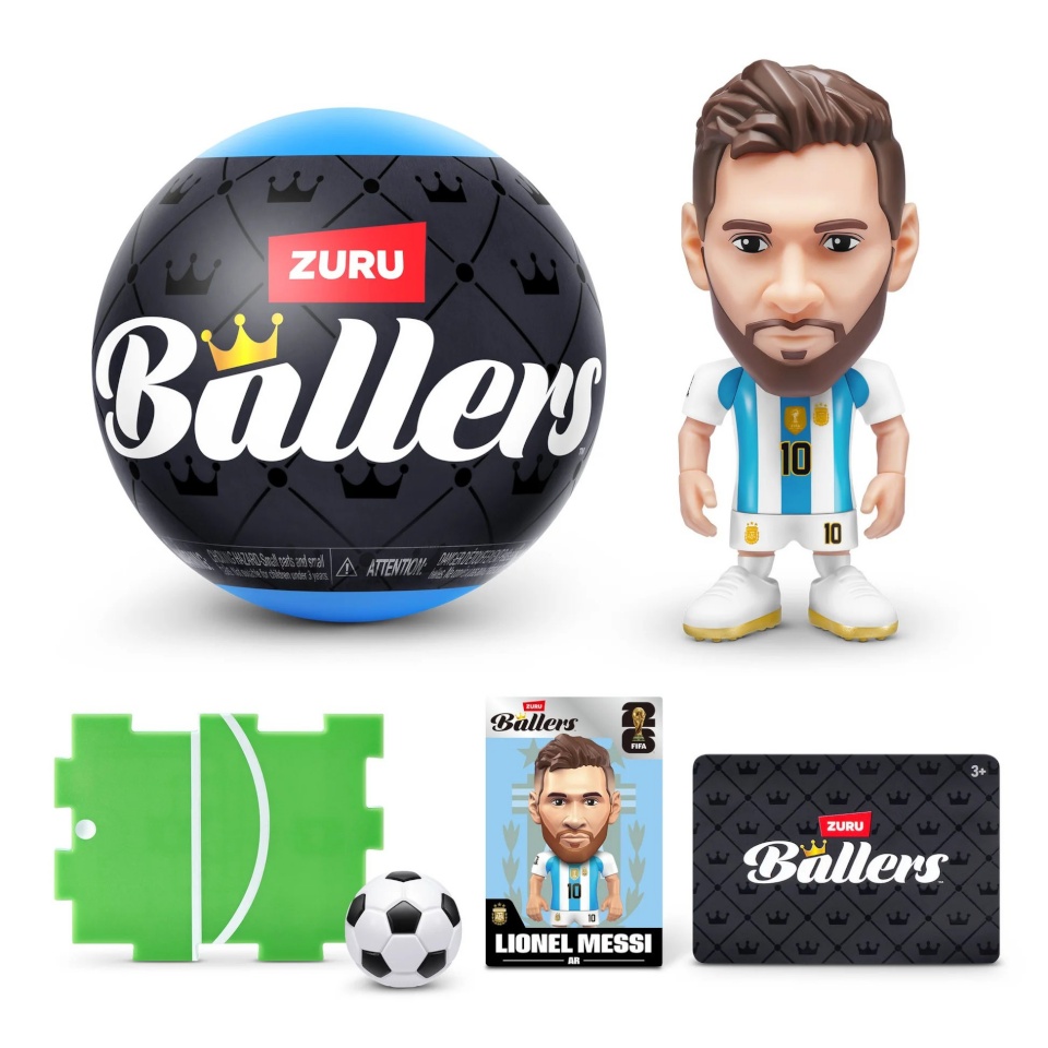 BALLERS miniatuuride komplekt FIFA Ballers Global, 1. seeria, assortii., 77792GQ1