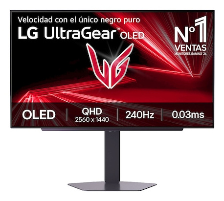 LG monitor 27 " 2560 X 1440 Pixels quad Hd native Aspect Ratio 16:9, oled flat 27gx704a-b