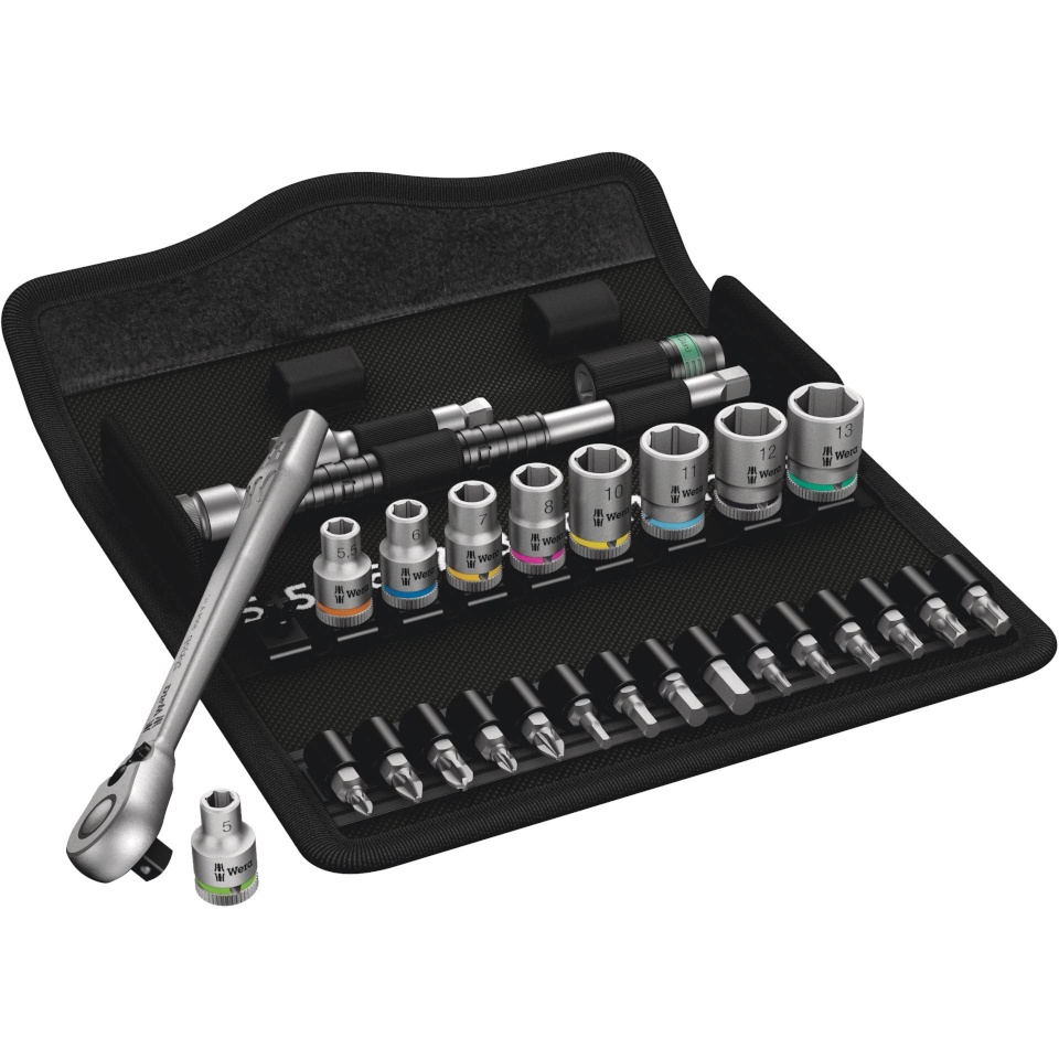 Wera tööriistakomplekt 8100 SA 8 Zyklop Metal Ratchet Set