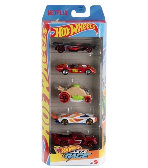 Hot Wheels JDR20 5-pak Lets Race