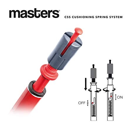 Masters matkakepid Hiker Antishock CSS matkakepid pruunid