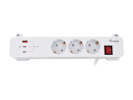Equip pikendusjuhe Steckdosenleiste 3xSchuko/2xUSBC/USBA+Switch CL Pla.