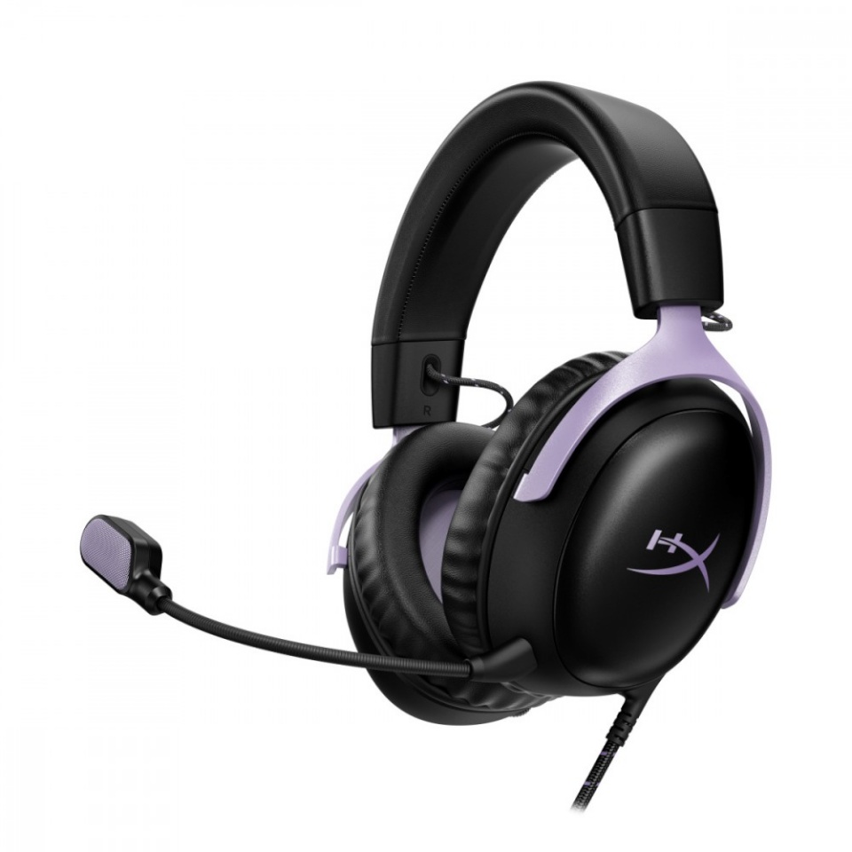 HyperX kõrvaklapid Gaming Headset Cloud III must Lavender - DF7F0AA