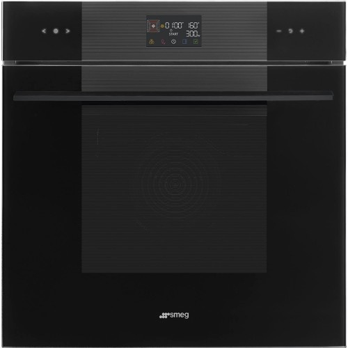 SMEG mikro-kombiahi SO6102M2B3 SmegLinea, aurupuhastus, 68L, must