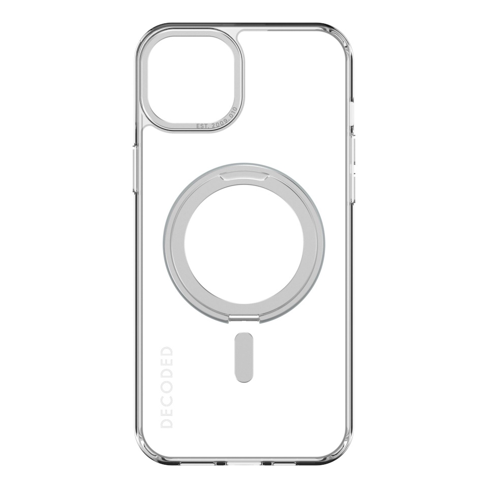 Decoded kaitsekest Recycled Plastic Loop Stand BackCover iP15 Plus Trans.