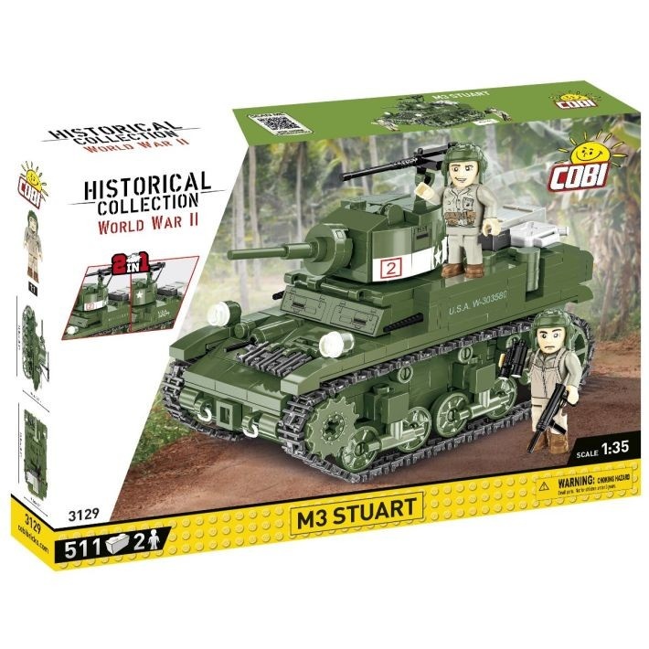 Cobi klotsid Blocks M3 Stuart 511 blocks