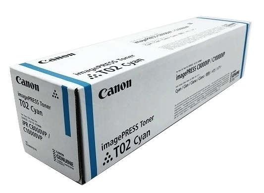 Canon tooner Toner T02 Cyan, tsüaan (8530B001)