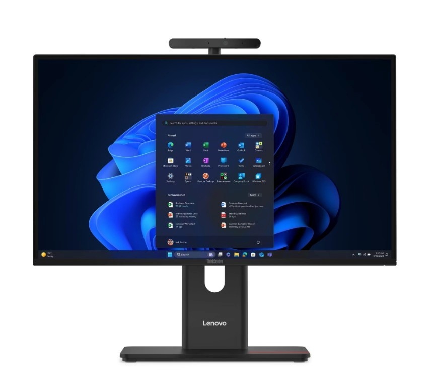 Lenovo arvuti Computer All-in-One ThinkCentre M90a G6 13AT001APB W11Pro Ultra 5 235/16GB/512GB/INT/23.8 FHD/vPro/3YRS OS + 1YR Premier