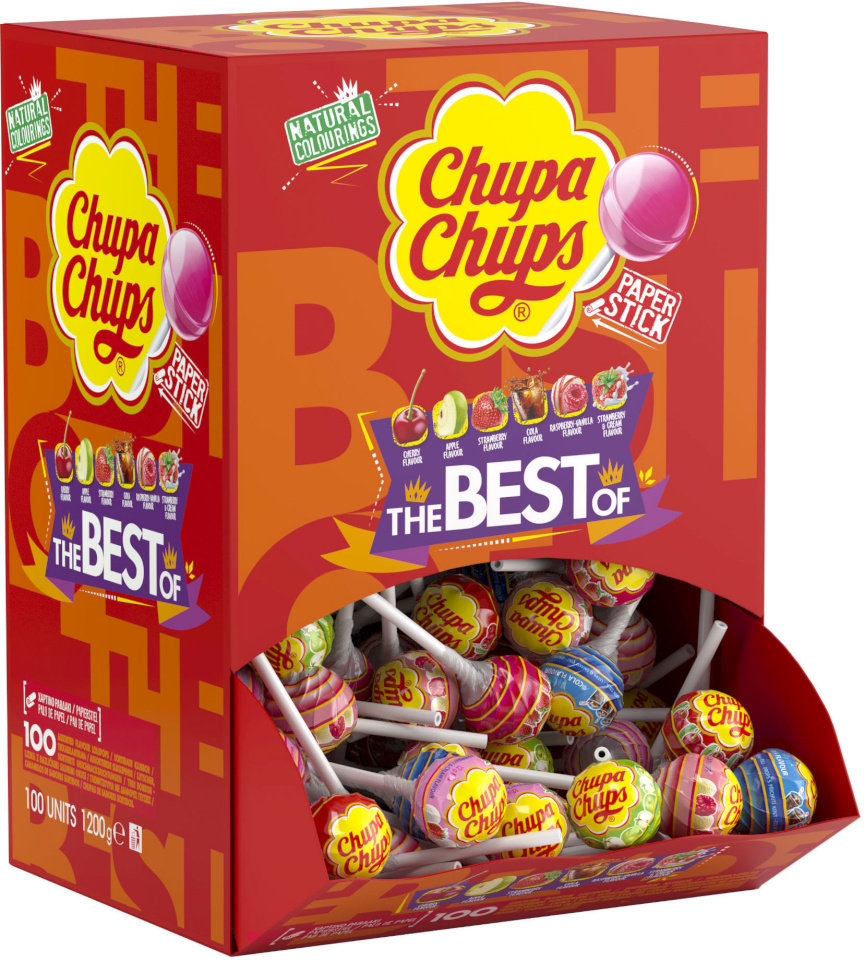 Chupa Chups pulgakommid The Best of, 1,2kg