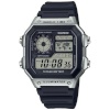 Casio meeste kell AE-1200WH-1CVEF must hall (Ø 40 mm)