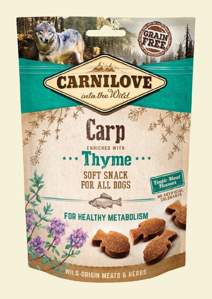 Carnilove maius koerale Soft Carp+Thyme, 200g