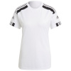 Adidas Teamwear T-särk naistele Squadra 21 Jersey valge GN5753 suurus XL