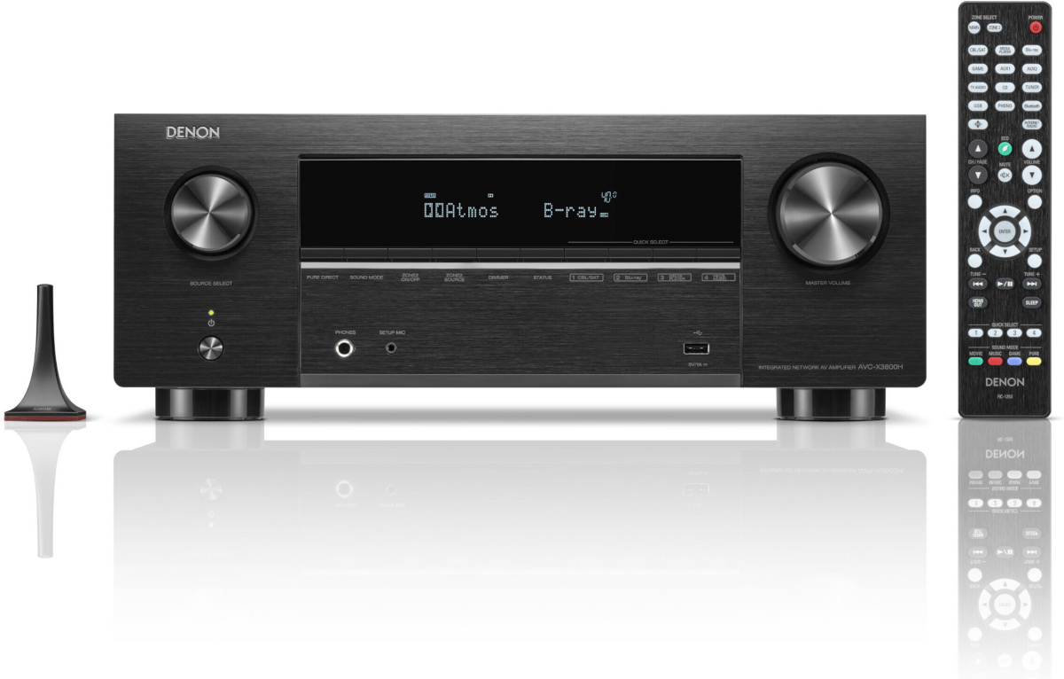 Denon AVC-X3800H 9.4 AV võimendi, must