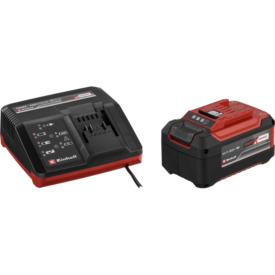 Einhell aku Einhell 18V 5,2Ah + 4A Fast- charger PXC Starter Kit