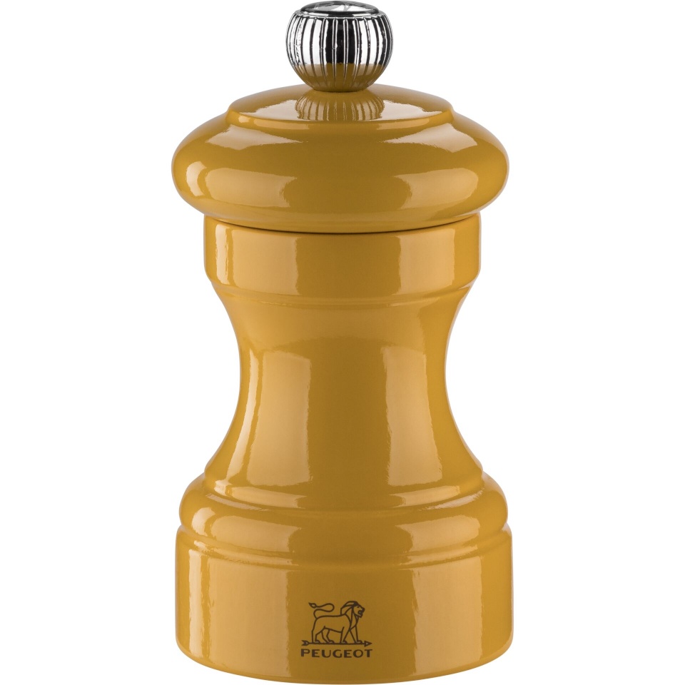 Peugeot pipraveski Bistro Pepper Mill, Saffron Lacquered Wood, 10cm, kollane 