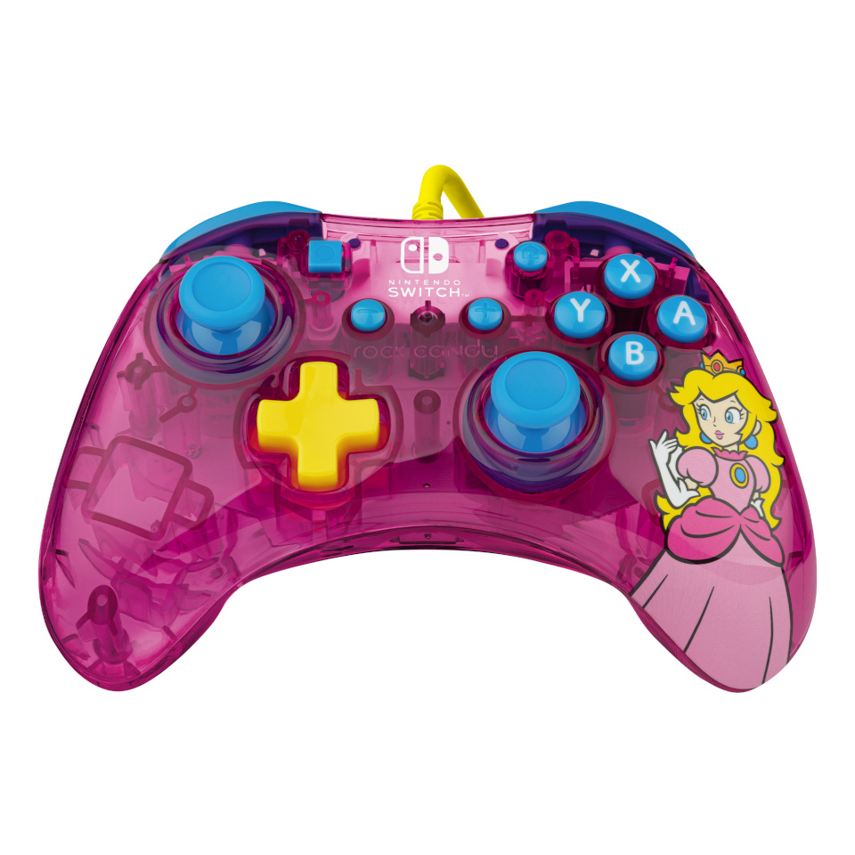 PDP mängupult Rock Candy Nintendo Switch, peach