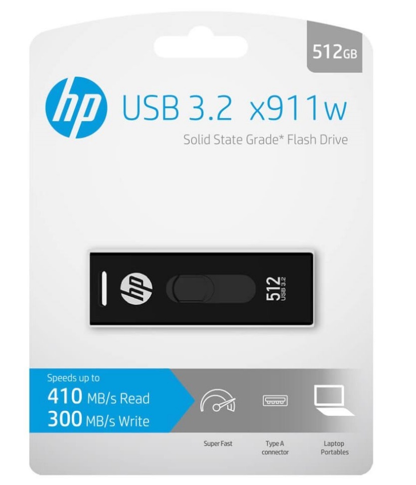 HP Inc. mälupulk Pendrive 512GB HP USB 3.2 USB HPFD911W-512