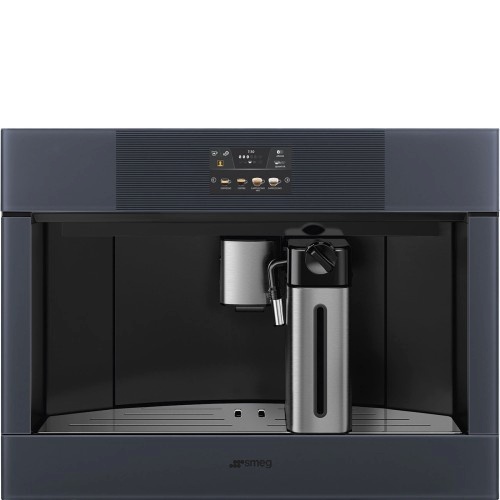 SMEG espressomasin Linea, integreeritav CMS4104G, automaatne piimavahustaja, Linea, neptuun hall