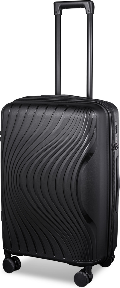 Feru kohver Ventura 66cm, must