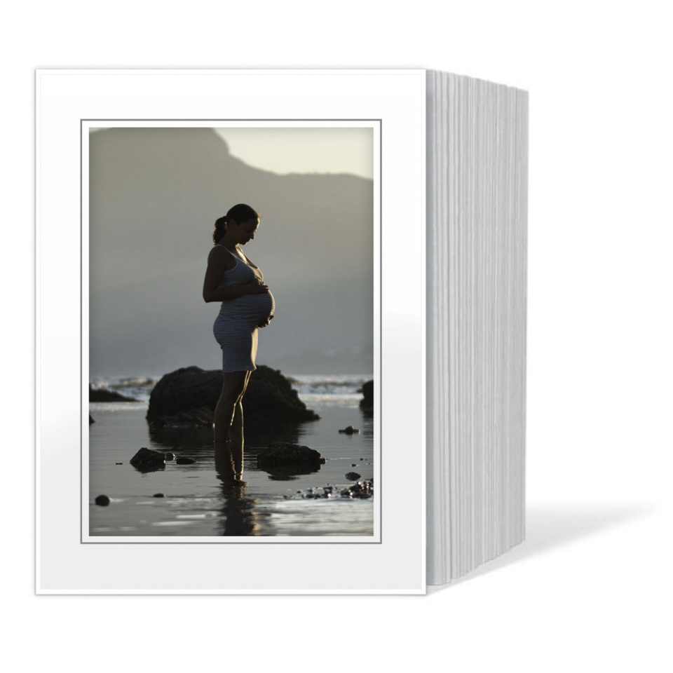 Daiber fotovoldik 1x125 13x18 valge/hall line