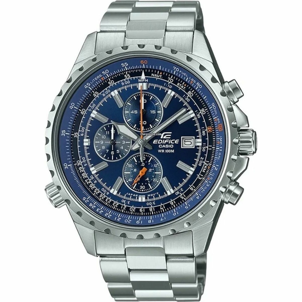 Casio meeste kell EDIFICE Hõbedane