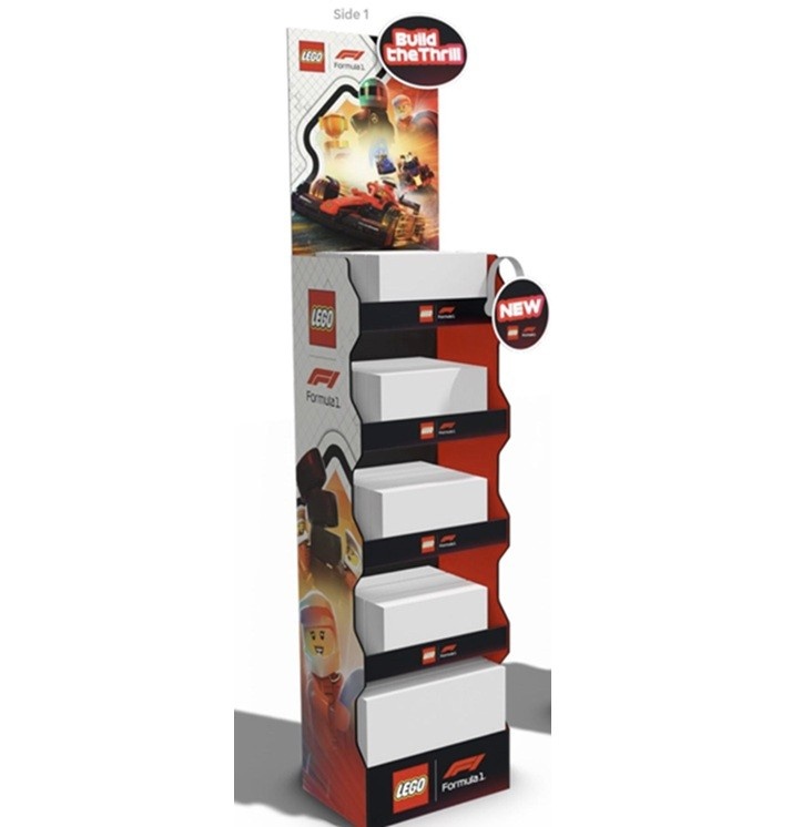 Lego klotsid Bricks DISPLAY F1 MIX Slim