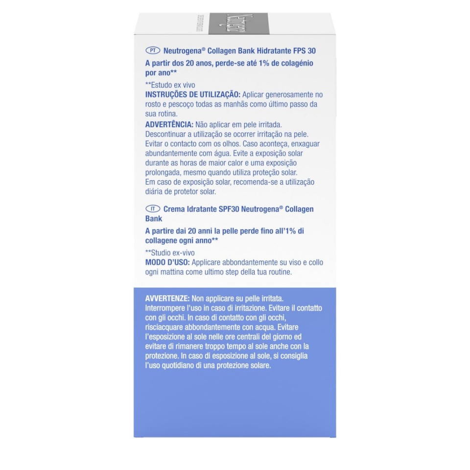 Neutrogena näokreem COLLAGEN BANK Spf 30 50ml