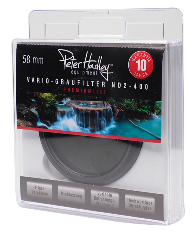 Peter Hadley filter Vario hall filter 58mm 4-kordse kattega
