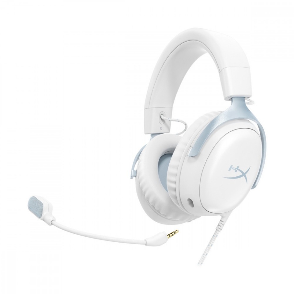 HyperX kõrvaklapid Gaming Headset Cloud III valge sinine - DF7F1AA
