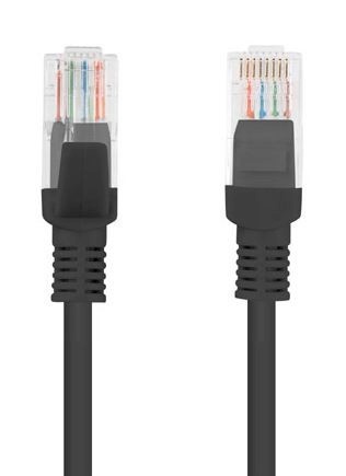 Lanberg võrgukaabel Cable PATCHCORD KAT.5E 30M must FLUKE PASSED