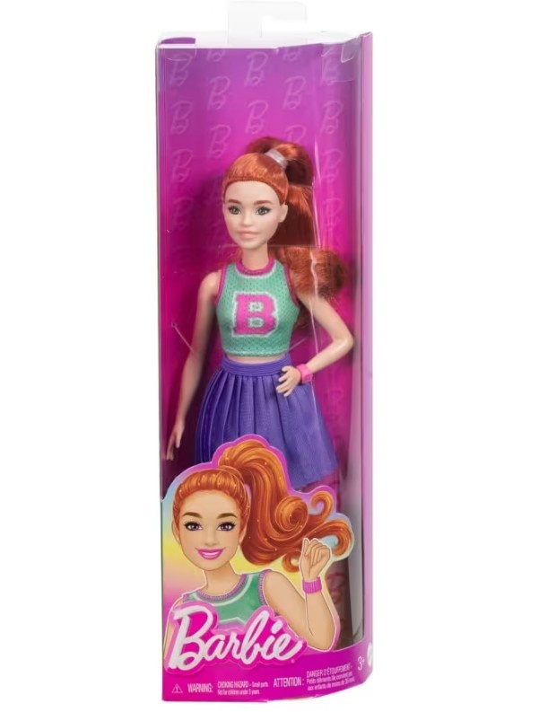 Mattel mängunukk Barbie Fashionistas w stroju cheerleaderki