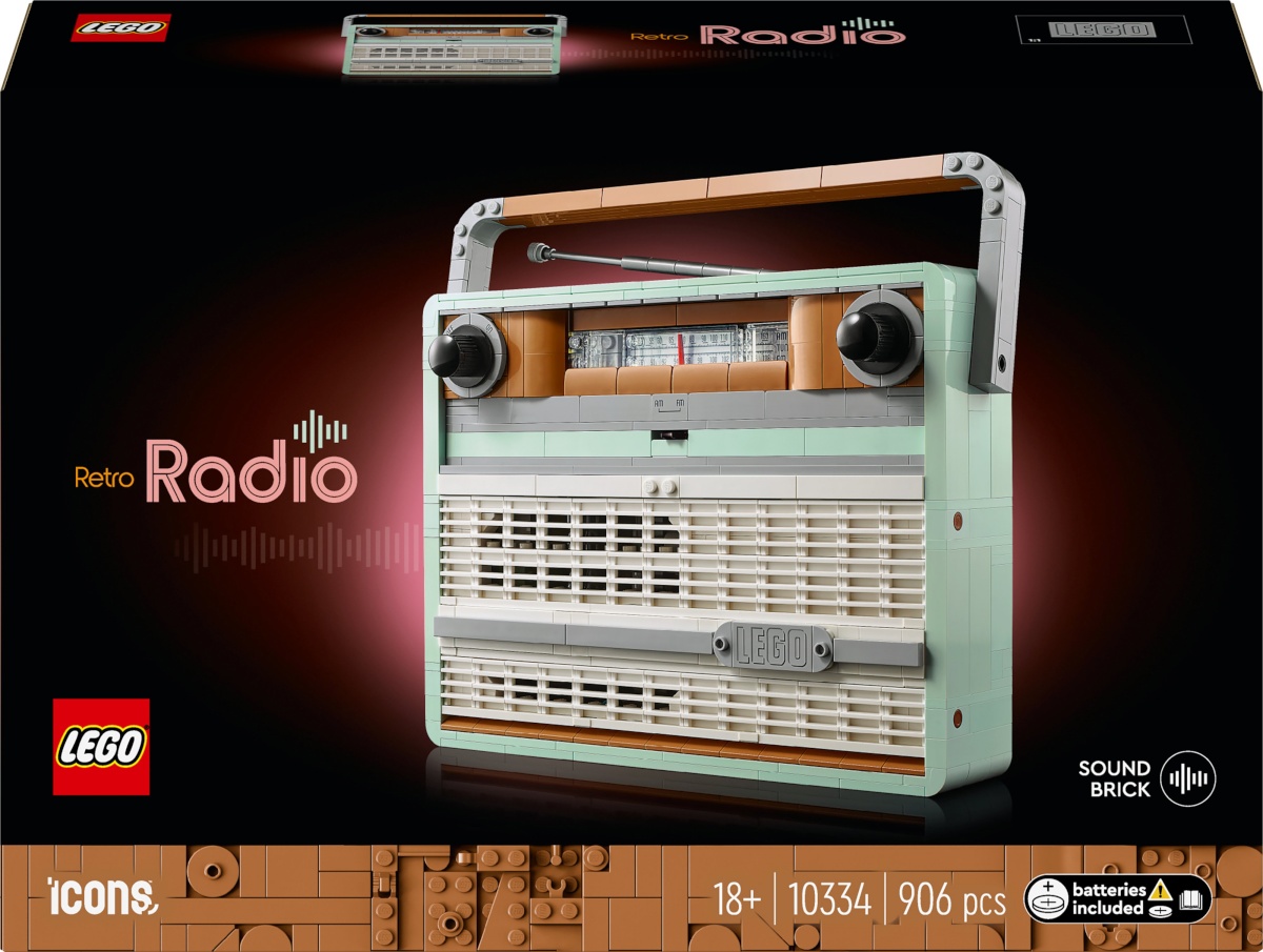 Lego klotsid Icons 10334 Retro Radio