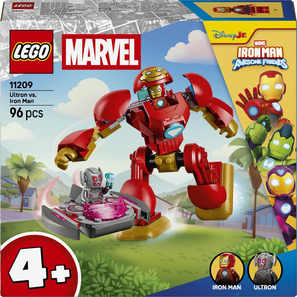 LEGO klotsid Marvel 11209 - Ultron vs. Raudmees