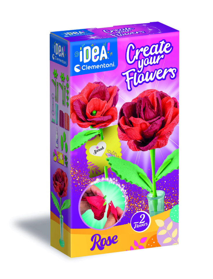 Clementoni Idea CLEMENTONI IDEA loo oma lilled, roos, 18877