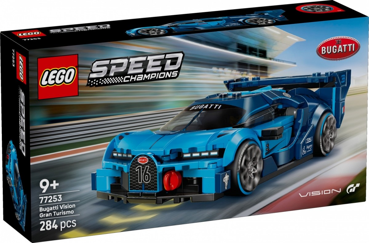 LEGO klotsid 77253 Speed Champions Bugatti Vision GT Hypersportwagen